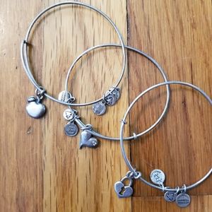 Alex and Ani, Silver 3 Pack
